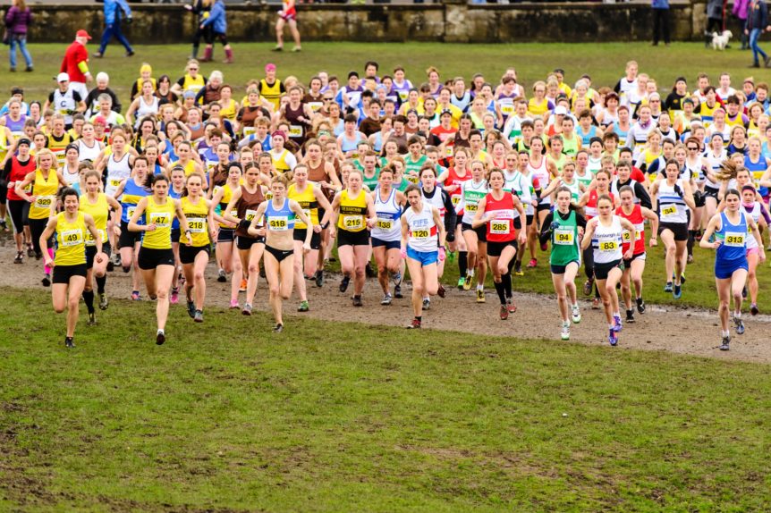 Athletics. Scottish National Cross Country 2015.