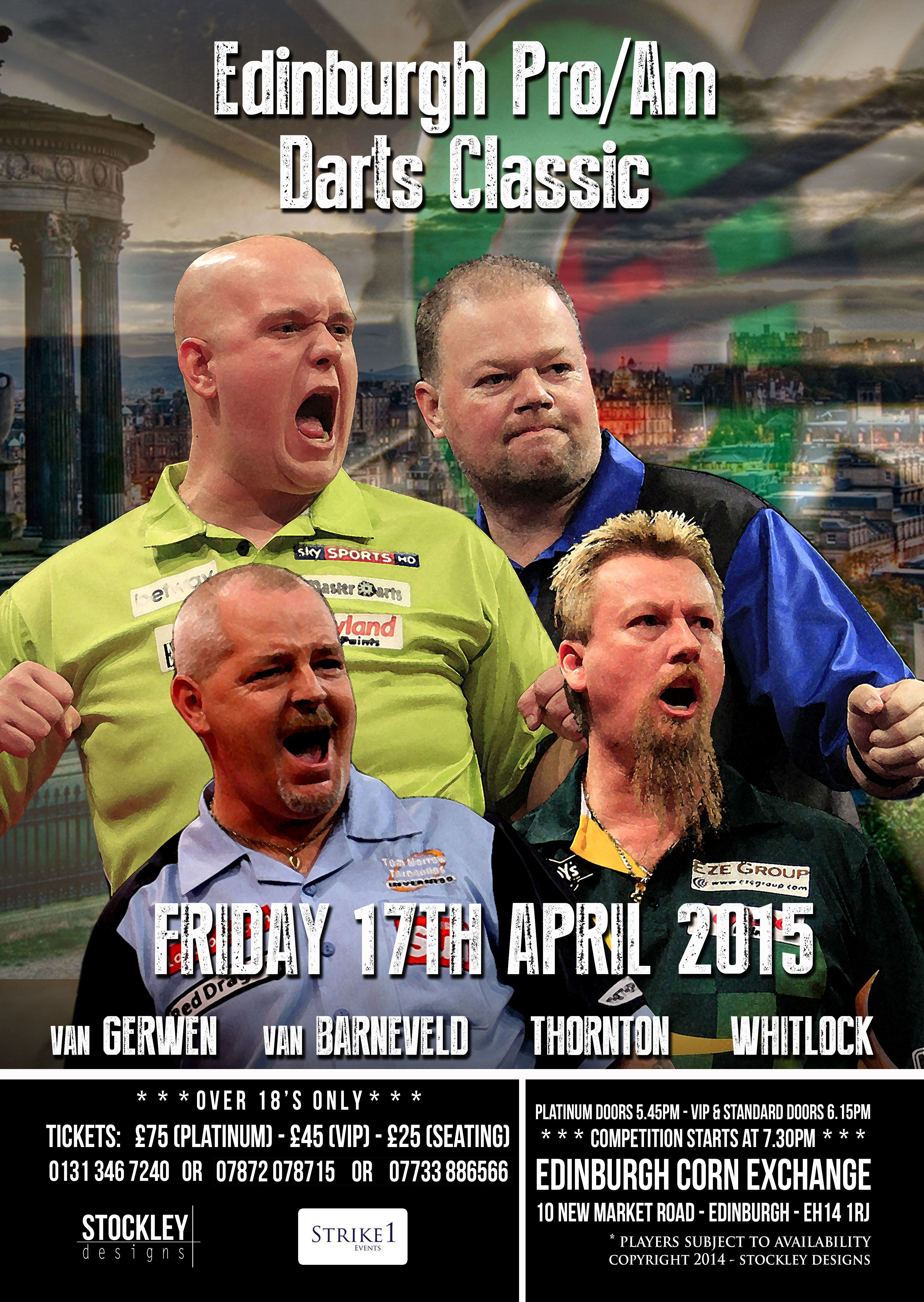 Edinburgh ProAm Classic Darts 2015