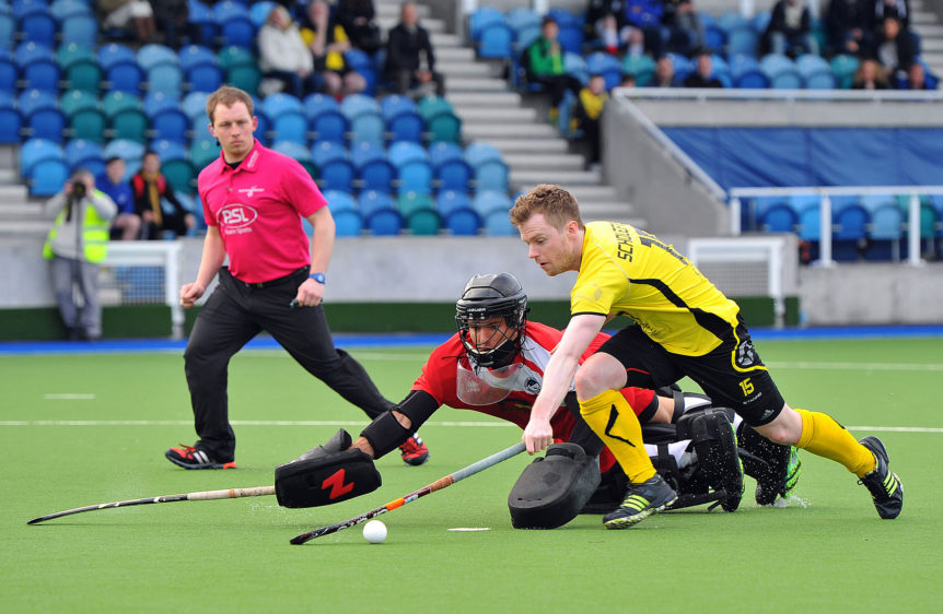 Scottish Hockey Cup semi-finals.