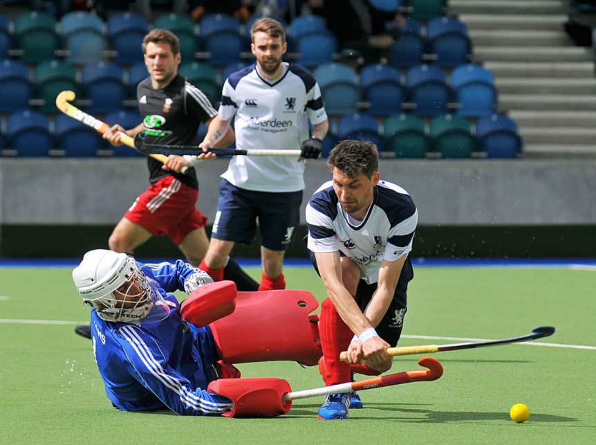 Hockey. Scotland Men v Wales Men.