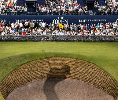 Golf. The Road Hole. Old Course, St Andrews.