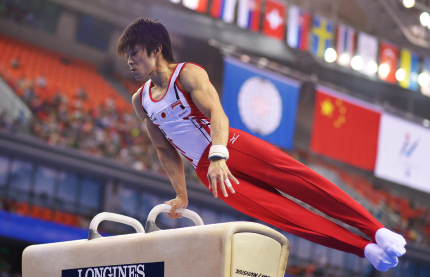 Gymnastics. Kohei Uchimura. Japan.