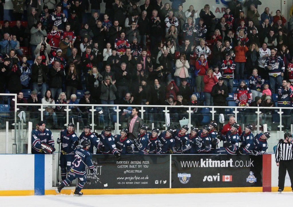 Dundee Stars. Ice hockey action next home match!