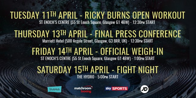 Ricky Burns v Julius Indongo