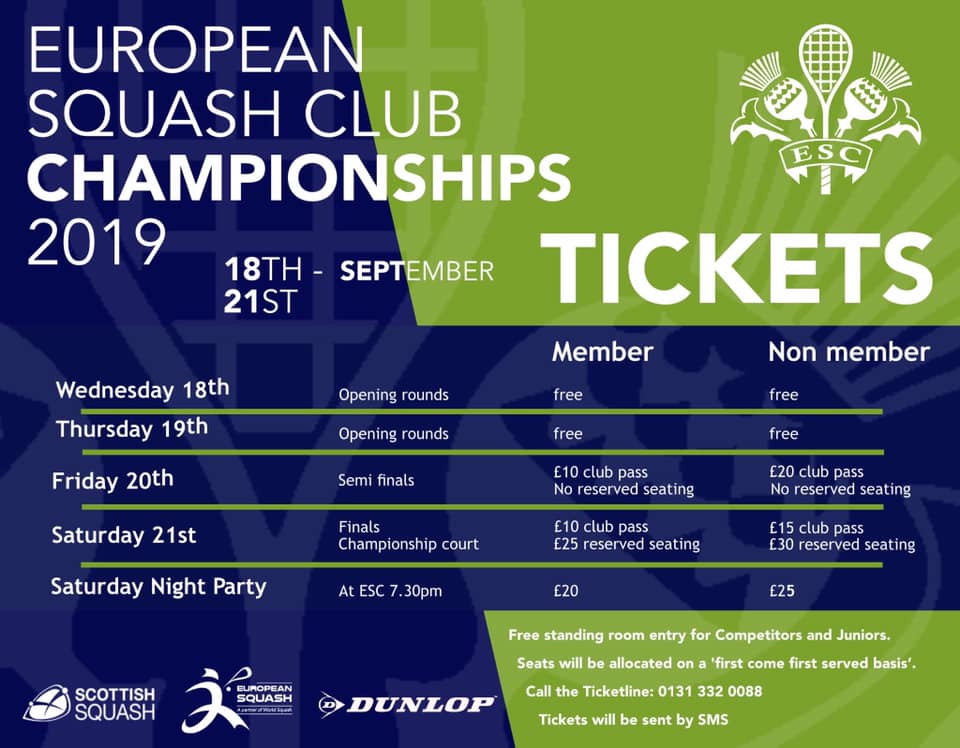 european squash club championships