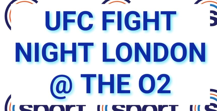 UFC Fight Night London tickets