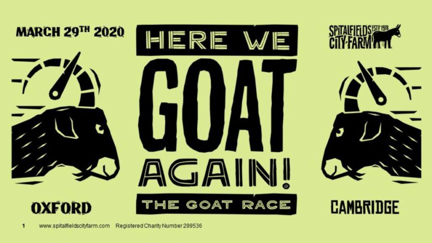 The oxford & cambridge goat race