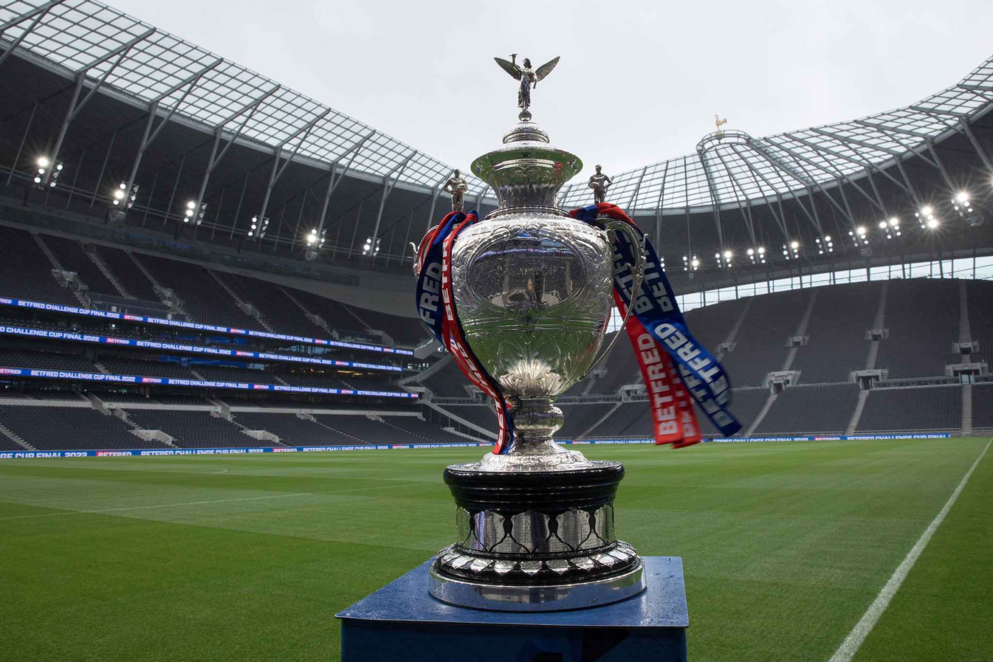 Rugby League. Challenge Cup Final 2022 At Tottenham Hotspur Stadium Promo Shot. Credit The Rugby Football League 2048x1365 