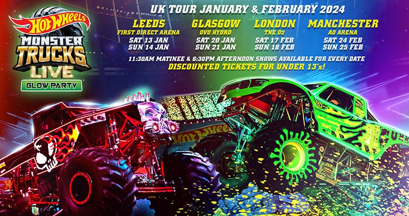 Hot Wheels Monster Trucks Live™ Glow Party™