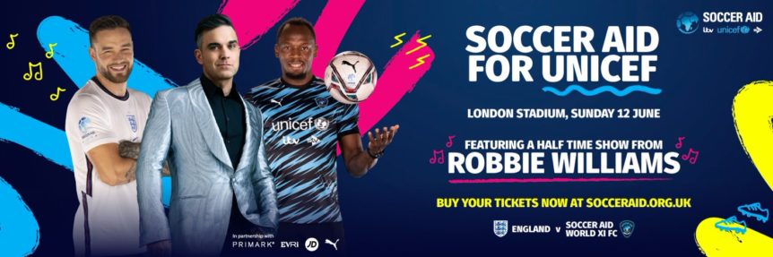 soccer aid at london stadium
