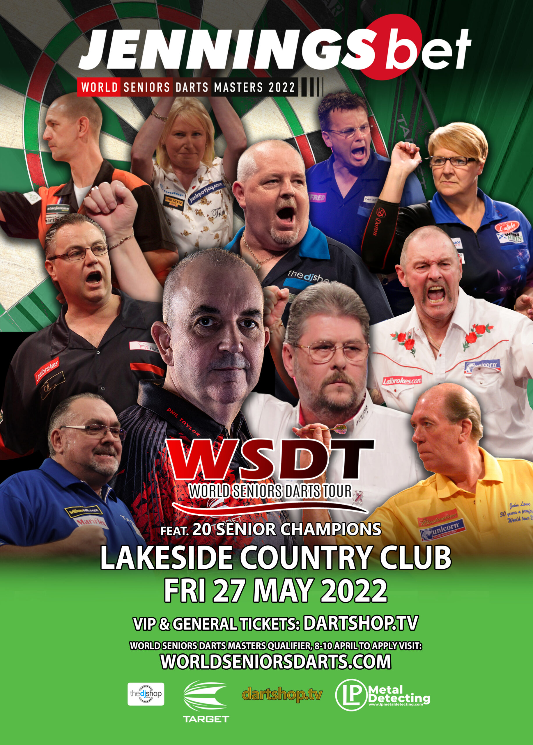 World Seniors Darts Masters 🎯 Darts Preview and ticket info