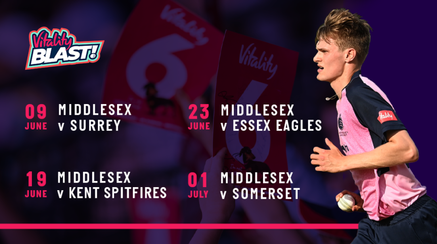 middlesex in vitality blast