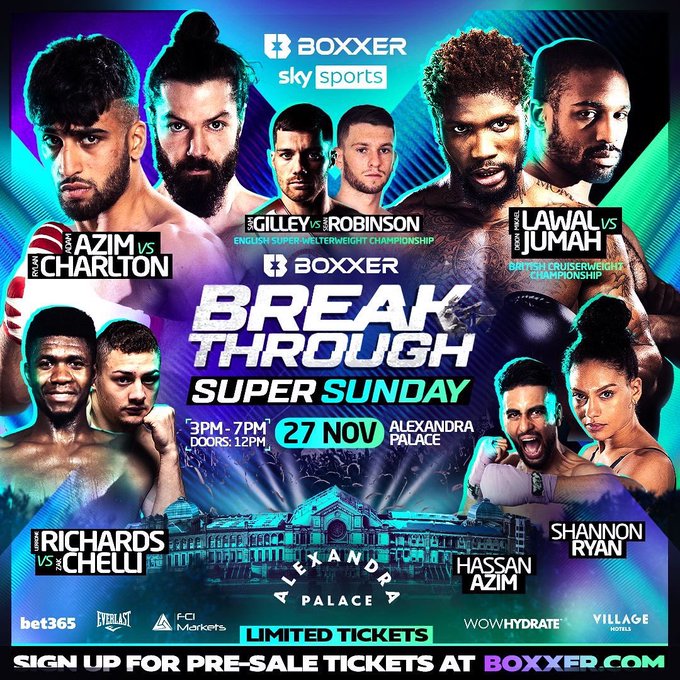 BOXXER Breakthrough Super Sunday tickets