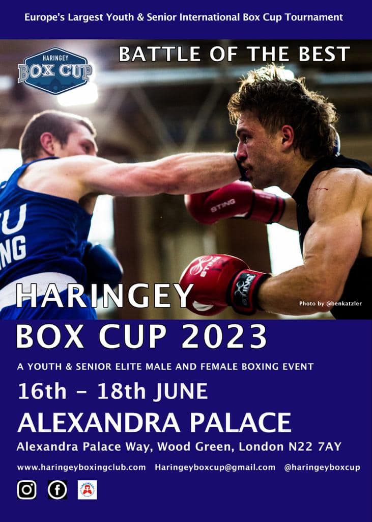 Haringey Box Cup 🥊 Boxing at Alexandra Palace Spectator info