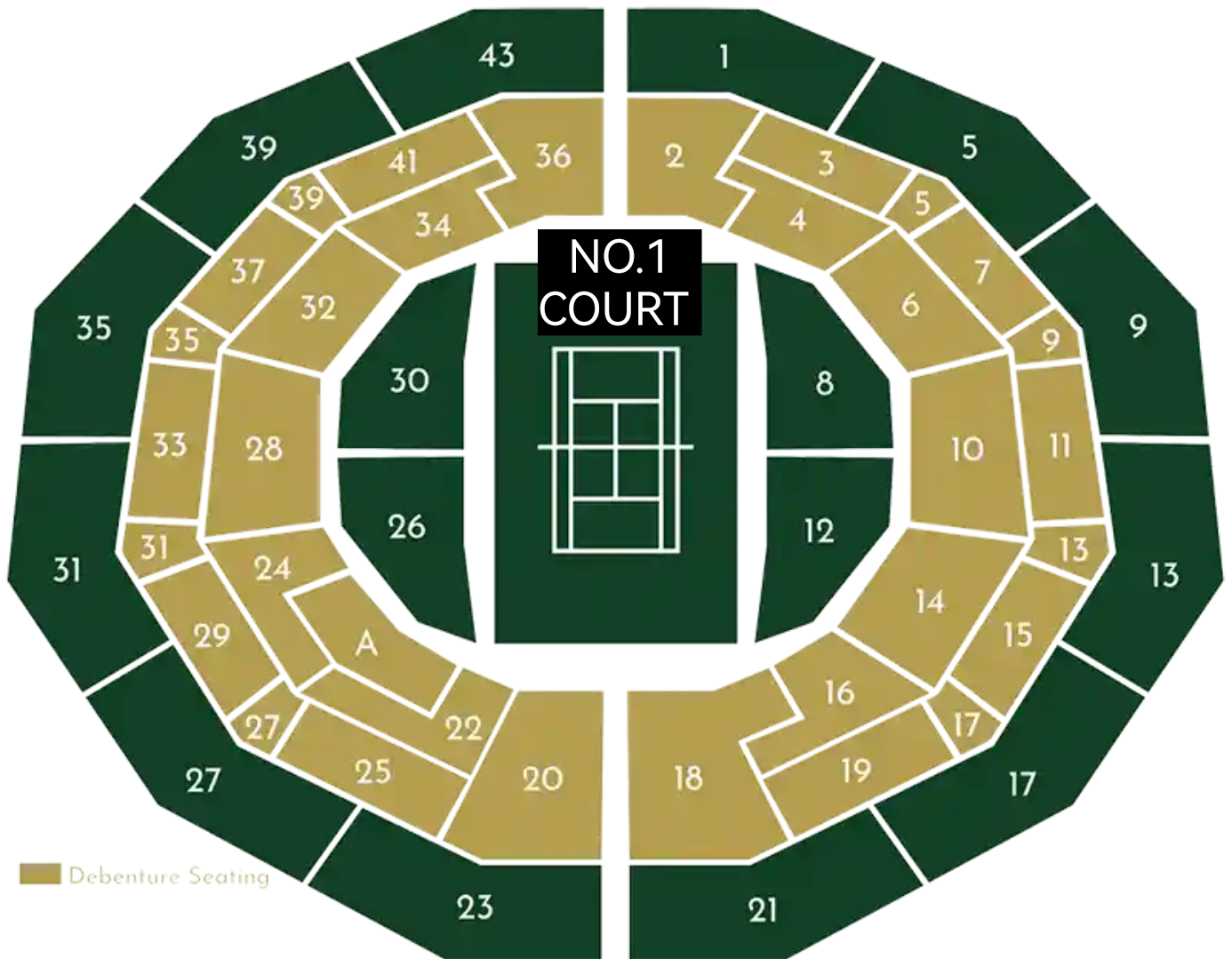 Wimbledon Debenture Tickets 🎾 Tennis Latest 2024 prices