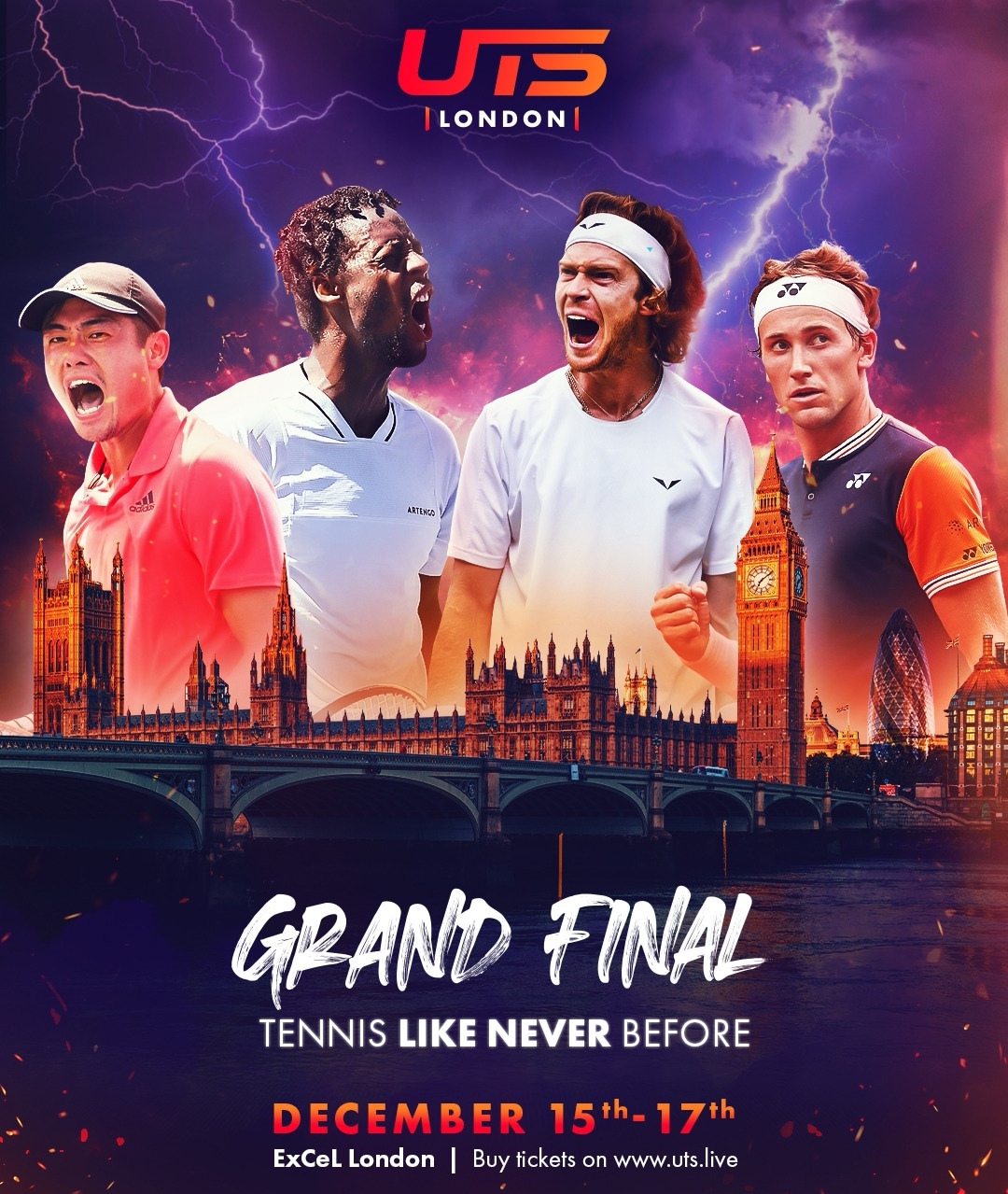 ultimate tennis showdown london