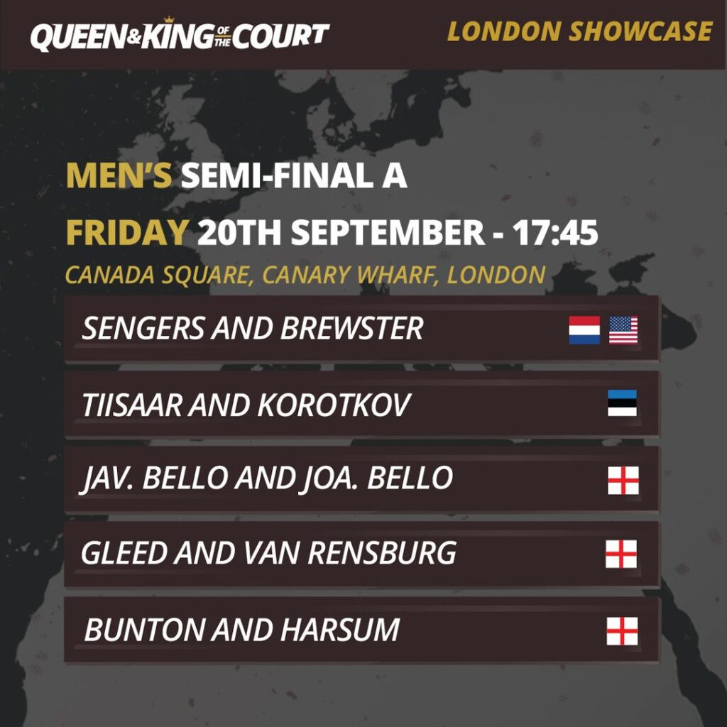 queen and king of the court london