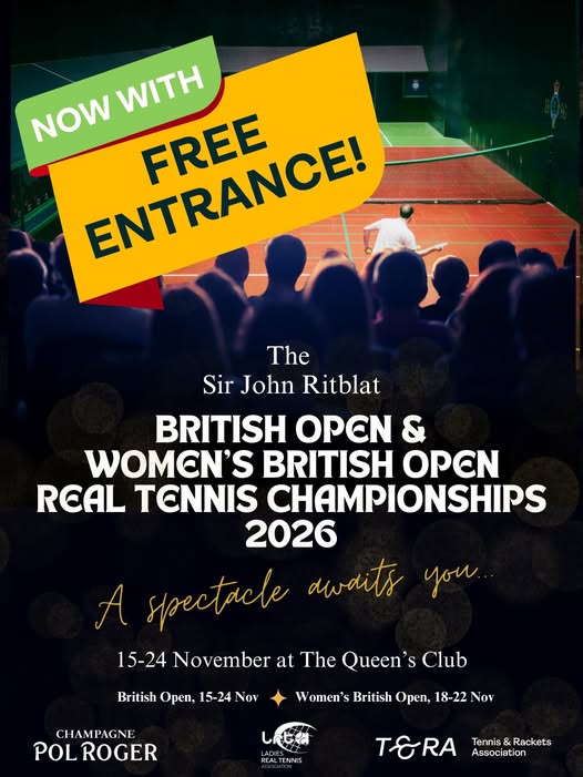 Real Tennis British Open tickets