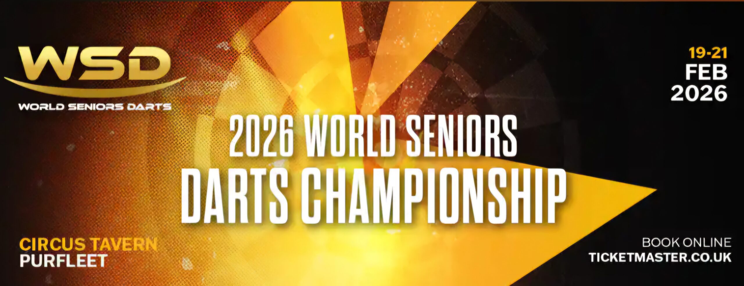 World Senior Darts Championship tickets