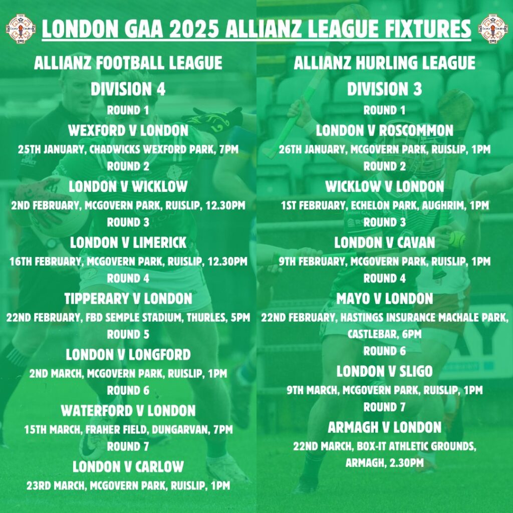 london gaa football