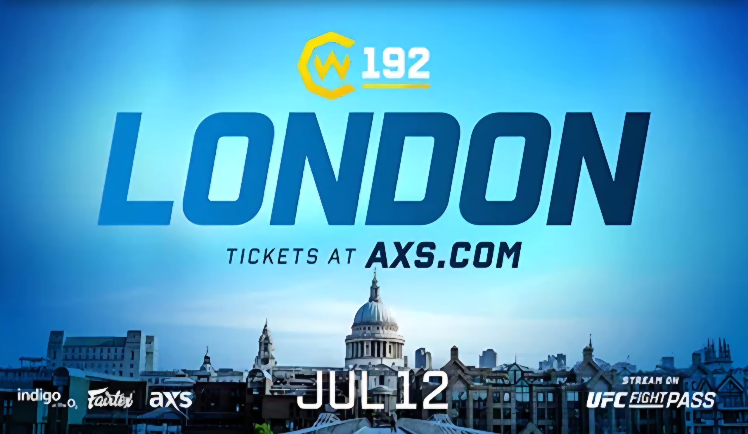 cage warriors london tickets
