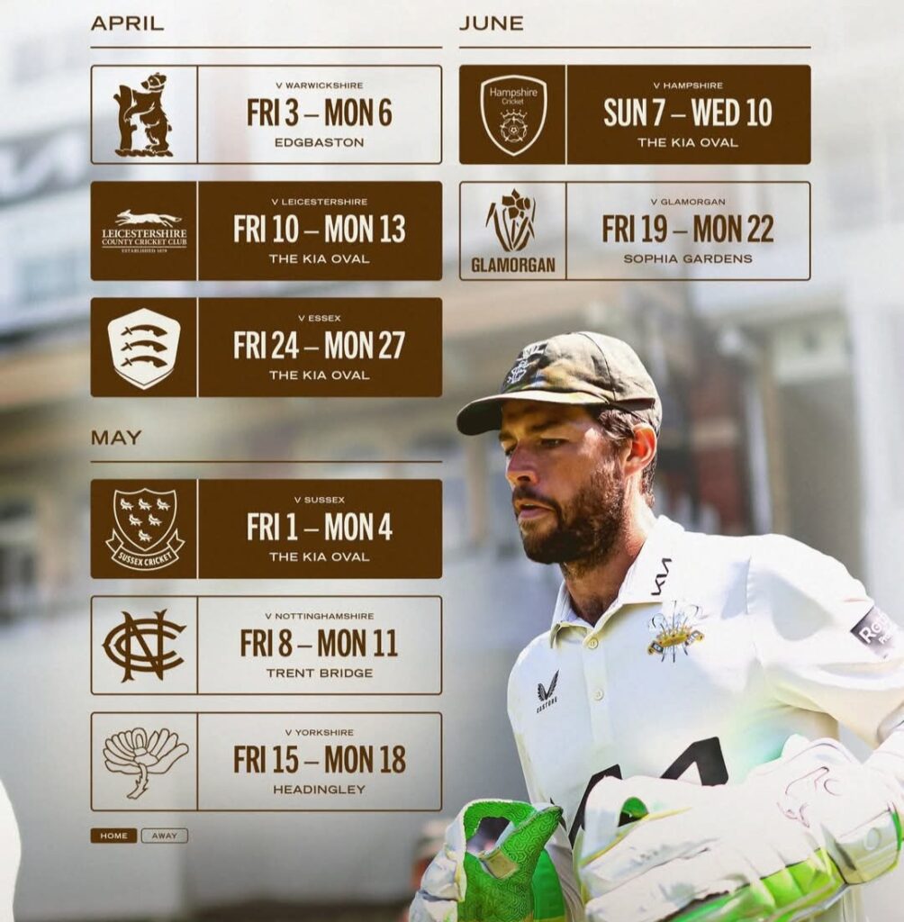 Surrey county championship tickets