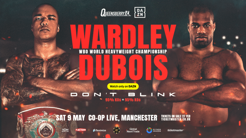 wardley v dubois tickets